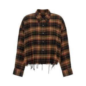 R13 Brown Cotton Women's Blouse